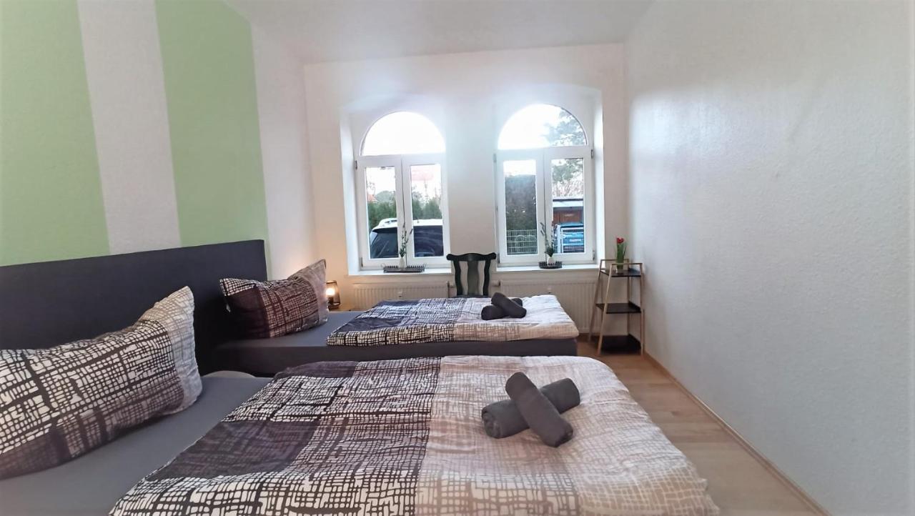 Apartment Fuer Bis Zu 7 Personen Mit Balkon Halberstadt Eksteriør bilde